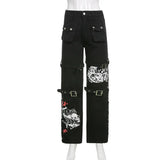 Black Gothic Party Pants
