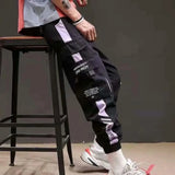 Teuf Cargo Contrast Pants Purple