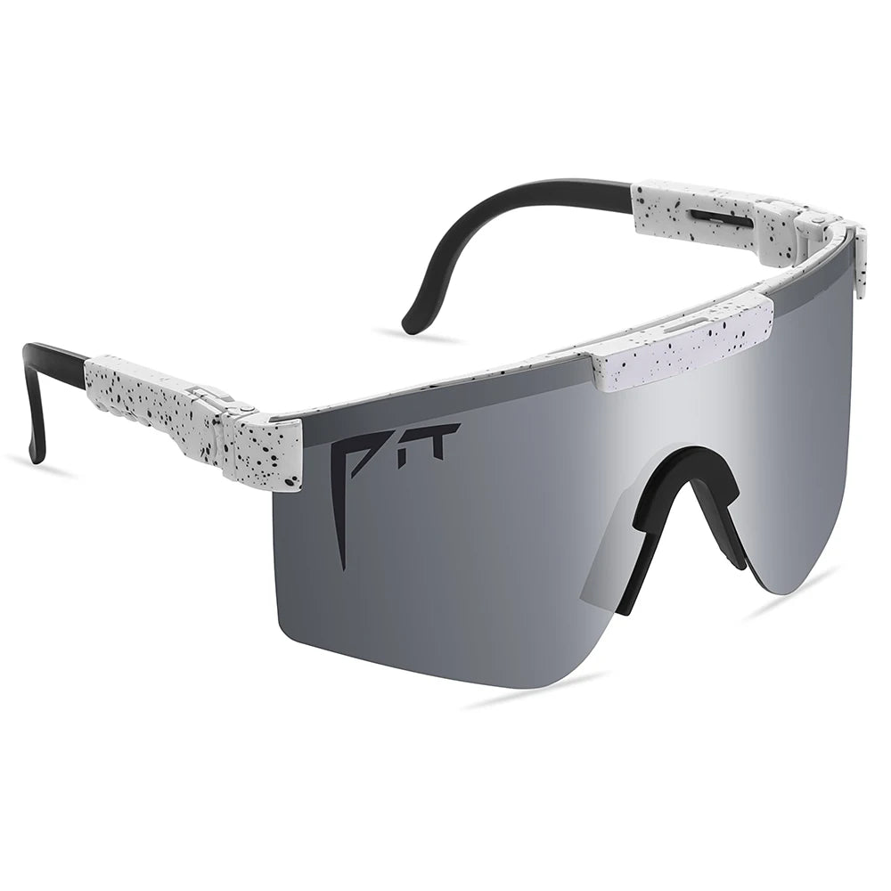 Pit Viper White/Grey Goggles | Techno Univers