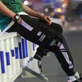 Teuf Cargo Contrast Pants Purple