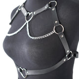 Harnais Chaîne en Similicuir