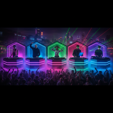 Hard Techno DJs : les 12 artistes qui dominent la scene en 2026