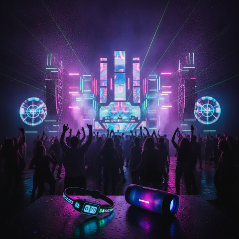 Rave hard techno Verknipt ArenA Amsterdam ambiance lasers 360