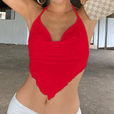 Festival Set "Camisole & Ruffled Mini Skirt"