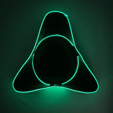 Chapéu de Pirata Luminoso LED "Brilho Rosa Fun"