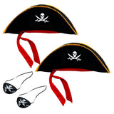 Chapeau Pirate Festival "Capitaine Tête de Mort"