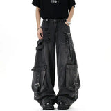 Cargo Jeans Teuf "Large US Noir"