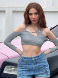 „E-Girl Cyber ​​​​Punk“ Langarmshirt