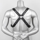 Techno-Harness "Punk mit Roter Platte"