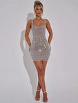 Mini-Robe Bodycon Scintillante