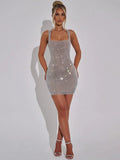 Mini-Robe Bodycon Scintillante