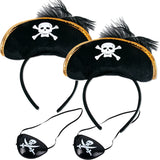 Chapeau Pirate Festival "Capitaine Tête de Mort"