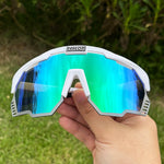 Lunettes Cyclisme Élégantes Blanches