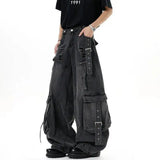 Cargo Jeans Teuf "Large US Noir"