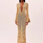 Robe Festival Longue Pailletée à Sequins