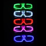 LED-Rave-Brillen Set "Shutter Farbe nach Wahl"