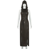 Robe de Festival à Capuche