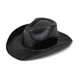Festival-Cowboyhut "Space Cowboy - Satinschwarz"