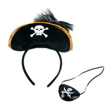 Chapeau Pirate Festival "Capitaine Tête de Mort"