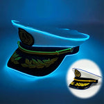 Chapeau Capitaine Lumineux Bleu