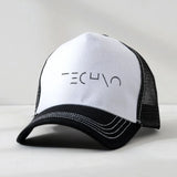 Techno-Cap "Minimal Wave - Weiß"