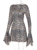 Mini-Robe Léopard