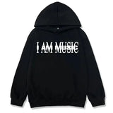 Sweat à Capuche "I AM MUSIC"