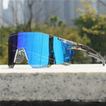Lunettes Cyclisme Translucides Azur
