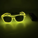 LED-Rave-Brille "Neondraht Farbe nach Wahl"