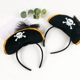Chapeau Pirate Festival "Capitaine Tête de Mort"