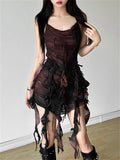 Mini-Robe Halter Tie-Dye