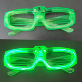 LED-Rave-Brillen Set "Shutter und Herzen"