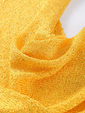 Mini-Robe Halter à Sequins