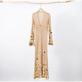 Robe Festival Longue Pailletée à Sequins