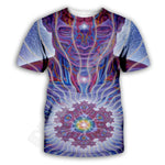 T-Shirt Teuf Trippy Buddha Mandala