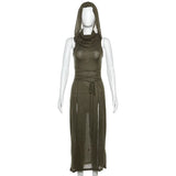 Robe de Festival à Capuche