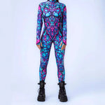 Combinaison Zentai Multicolore