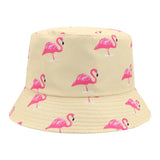 Festival-Fischerhut "Flamingo Creme"