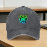 Techno-Cap "Trippy Bunny - Khaki"