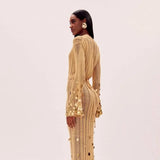 Robe Festival Longue Pailletée à Sequins