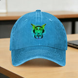Techno-Cap "Trippy Bunny - Marineblau"