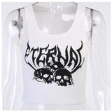 Crop Top Festival „Skull Punk“