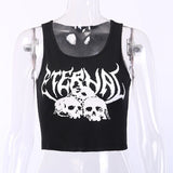 Crop Top Festival „Skull Punk“