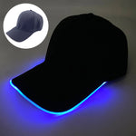 Casquette Baseball Noire Lumineuse