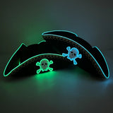 Chapéu de Pirata Luminoso LED "Brilho Rosa Fun"