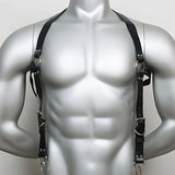 Techno-Harness "Gekreuzte Riemen mit Schnallen"