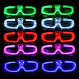 LED-Rave-Brillen Set "Shutter Farbe nach Wahl"
