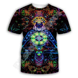 T-Shirt Teuf Trippy Buddha Mandala