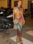 Robe Longue Dégradée