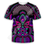 T-Shirt Teuf Trippy Buddha Mandala